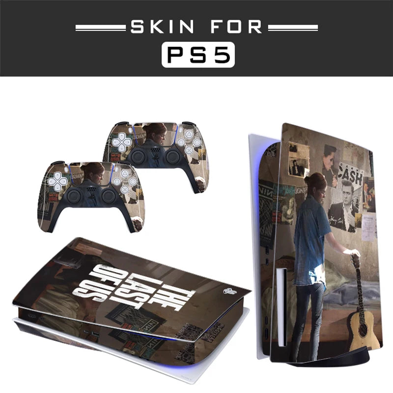 Last Of Us Nuditythe Last Of Us Ps5 Skin Sticker - Custom Disc Edition  Console & Controller Decal