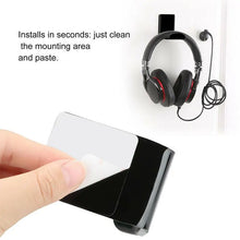 Load image into Gallery viewer, 4 Types Universal Headphone Stand Holder Punch-free Desk Wall Mounted Headset Hanger Adhesive Headphones Display Rack Hook