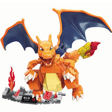 Load image into Gallery viewer, 2022 Anime Cartoon Pokemon Pikachu Bulbasaur Building Blocks Bricks Sets Movie Dolls Model Kids Toys For Children Gift
