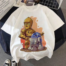 Load image into Gallery viewer, Star Wars Yoda Kids Clothes T-Shirts Toddler T Shirts Children Cartoons Gift Kawaii Fashion Cute Tops Boy Girl Outfits Tee Shirt