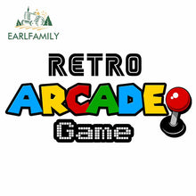 Load image into Gallery viewer, Retro Arcade Game Waterproof 43cm for car stickers Sunscreen Personality Bumper Car Door Waterproof Camper Decal
