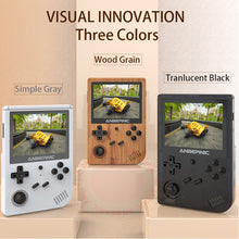 Load image into Gallery viewer, ANBERNIC RG351V Handheld Game Player 2500 Classic Games IPS Screen 64G Card RK3326 Retro Game 351V Glass Portable Game Console