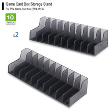 Load image into Gallery viewer, 2pcs For PS5 PS4/Slim/Pro 10 Game Discs Storage Stand Games Holder Bracket for Sony Playstation 4 Play Station PS 4 Accessories