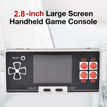 Load image into Gallery viewer, Portable Handheld Game Console Built in 8 Bit 200 Classic Video Game Support Dual wireless joystick 2.8 inch Retro Console