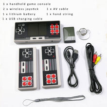 Load image into Gallery viewer, Portable Handheld Game Console Built in 8 Bit 200 Classic Video Game Support Dual wireless joystick 2.8 inch Retro Console
