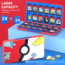 Load image into Gallery viewer, BEBONCOOL 24 in 1 Switch Game Card Case Holder Magnetic for Nintendo Game Card Storage