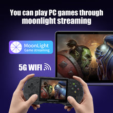 Load image into Gallery viewer, Anbernic New RG353P Handheld Game Console 3.5 Inch Multi-touch Screen Android Linux System HDMI-compatible Player 64G 4400 Games