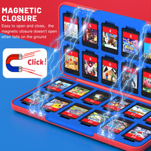 Load image into Gallery viewer, BEBONCOOL 24 in 1 Switch Game Card Case Holder Magnetic for Nintendo Game Card Storage