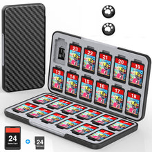 Load image into Gallery viewer, BEBONCOOL 24 in 1 Switch Game Card Case Holder Magnetic for Nintendo Game Card Storage