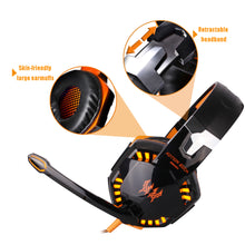 Load image into Gallery viewer, Game Headphones Gaming Headsets Bass Stereo Over-Head Earphone Casque PC Laptop Microphone Wired Headset For Computer PS4 Xbox