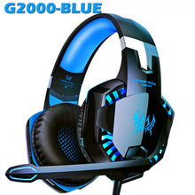 Load image into Gallery viewer, Game Headphones Gaming Headsets Bass Stereo Over-Head Earphone Casque PC Laptop Microphone Wired Headset For Computer PS4 Xbox