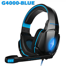 Load image into Gallery viewer, Game Headphones Gaming Headsets Bass Stereo Over-Head Earphone Casque PC Laptop Microphone Wired Headset For Computer PS4 Xbox