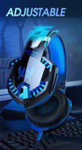 Load image into Gallery viewer, Game Headphones Gaming Headsets Bass Stereo Over-Head Earphone Casque PC Laptop Microphone Wired Headset For Computer PS4 Xbox