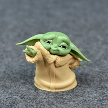 Load image into Gallery viewer, 5pcs/set Baby Yoda Grogu Mandalorian Action Figure Toys 4-7cm Yoda Baby Action Toys Star Wars Figures