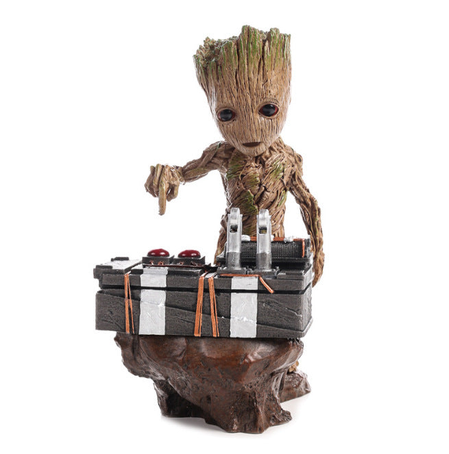 Marvel Guardians Of The Galaxy Groot Avengers Cute Baby Tree Man PVC Action  Figure To