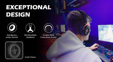 Load image into Gallery viewer, EKSA Professional Gaming Headset E900 Stereo Wired Game Headphones Headset Gamer With Microphone For PS4/Smartphone/Xbox/PC