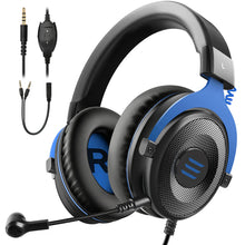 Load image into Gallery viewer, EKSA Professional Gaming Headset E900 Stereo Wired Game Headphones Headset Gamer With Microphone For PS4/Smartphone/Xbox/PC