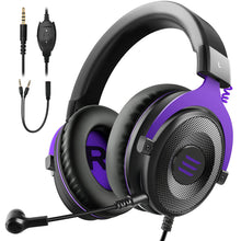 Load image into Gallery viewer, EKSA Professional Gaming Headset E900 Stereo Wired Game Headphones Headset Gamer With Microphone For PS4/Smartphone/Xbox/PC