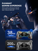 Load image into Gallery viewer, EKSA GT1 Gaming Earphone Bluetooth 5.0 Wireless Headphones with Microphone 38ms Low Latency TWS Wireless Earbuds Music/Game Mode