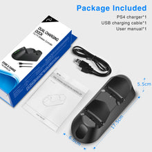 Load image into Gallery viewer, BEBONCOOL Controller Charger Dualsense Dock For PS4 Charging Station For DualShock 4/Playstation 4/PS4/ Pro /PS4 Slim Controller