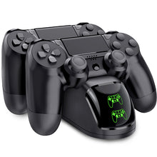 Load image into Gallery viewer, For PS4 Dual USB Handle Fast Charging Dock Station Stand Charger for Playstation 4/PS4 Slim/Pro Game Controller Joystick Gamepad
