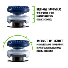 Load image into Gallery viewer, Performance Thumbsticks For PS5 Joystick Extender Caps Thumb Grips for PlayStation 5 PS4 Controller Accessories