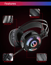 Load image into Gallery viewer, N-Switch/XBOXone/PS4/Computer/Mobile Headset with Microphone Game PG-R008 Stereo Headset