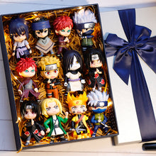 Load image into Gallery viewer, 8-10cm Naruto Anime Figures Model Q Version Naruto Sasuke Kakashi Igaara Itachi Sakura Figurine