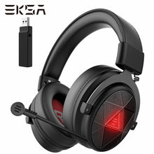 Load image into Gallery viewer, EKSA 5.8GHz Wireless Headphones E910 Gaming Headset with Microphone/ENC/7.1 Surround/Low Latency Headset Gamer for PS4/PS5/PC/TV