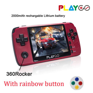 Upgraded PLAYGO Emulator Console 3.5 inch IPS screen Handheld Game player built in more 1000 games  For  NES/For PS/ Arcade
