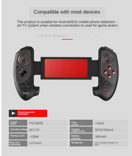 Load image into Gallery viewer, Original iPEGA PG-9083S Red Bat Bluetooth Gamepad Bluetooth 4.0 Sleek Touch 360 Degree rotation for iOS / Android / PC / WIN