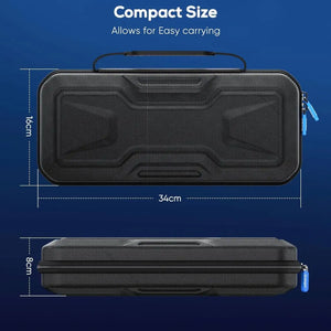 EVA Carrying Case Bag Shockproof Portable Protective Bag Pocket Travel Storage Case for PS5 Portal Gaming Game Console Accessori