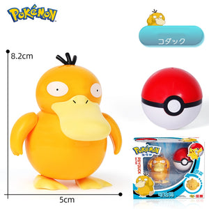 NEW Genuine Pokemon 9 Different Styles Toy Set Pokeball Pocket Monster Pikachu Eevee Charizard Gyarados Blastoise Figures Model
