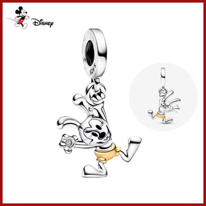 Disney 100th Anniversary Oswald Tinker Bell Celestial Thimble Dangle Charm Fit For Original Pandora Bracelet Diy Jewelry Making