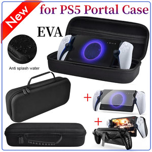 Bag For PS Portal Case Travel Carrying Case Handheld Game Console Protective Hard Bag For PlayStation 5 Portal Console Accessory
