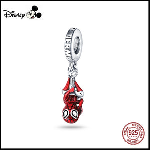 Disney STARWARS Marvel Hero Tinker bell Charms 925 Sterling Silver Original Charms Fit For Pandora Bracelet DIY Jewelry Making