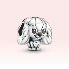 Load image into Gallery viewer, Disney Charms 100% 925 Sterling Silver Original Charms Cute Dog Elephant Beads Fit Pandora Bracelet Bangle DIY Jewelry Making