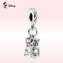 Load image into Gallery viewer, Donald Duck Mickey Mouse 925 Sterling Silver Disney Hot Air Balloon Charms Fit For Pandora Bracelet Bangle DIY Jewelry Making