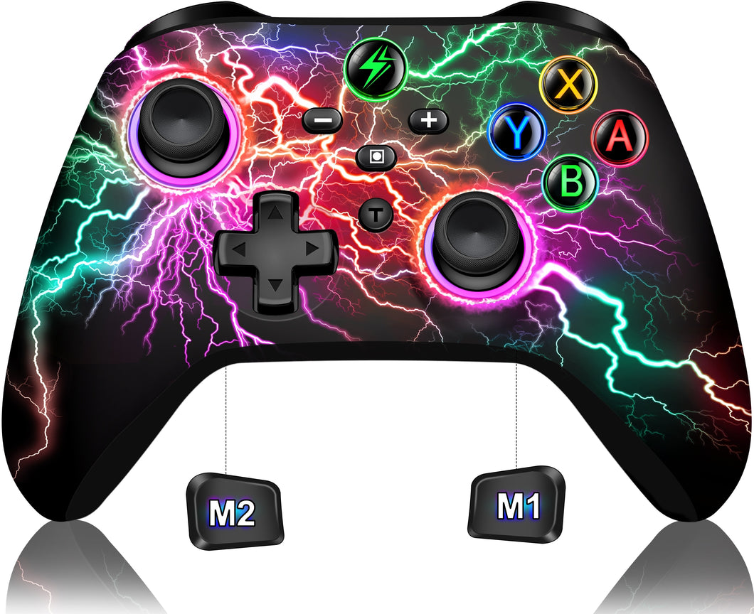 Wireless Gamepad for Mando Nintendo Switch/Switch Lite/Switch OLED Controller Manette Switch with Wake-up Programmable Turbo