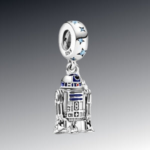 Disney S925 Silver Charm Original Super Hero Pendants Fit For Pandora&#39; Bracelet Open Size Bangle DIY Jewelry Star WarsMarvel