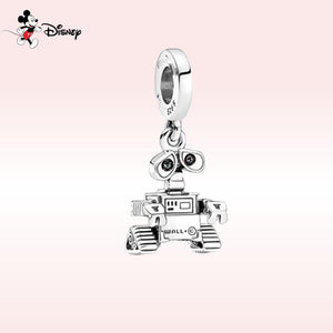 Donald Duck Mickey Mouse 925 Sterling Silver Disney Hot Air Balloon Charms Fit For Pandora Bracelet Bangle DIY Jewelry Making