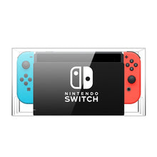 Load image into Gallery viewer, New Dust Cover Luminous Base Box Rgb Luminous Base Host Cover for Nintendo Switch Oled Protection Sleeve Acrylic Display Box