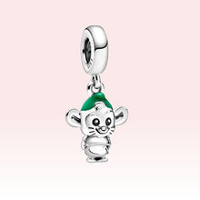 Load image into Gallery viewer, Disney Hot Sell Mouse Charms 925 Sterling Silver Original Beauty Girl Charms Fit For Pandora Bracelet Bangle DIY Jewelry Making