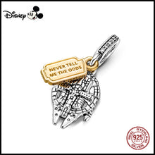 Load image into Gallery viewer, Disney STARWARS Marvel Hero Tinker bell Charms 925 Sterling Silver Original Charms Fit For Pandora Bracelet DIY Jewelry Making