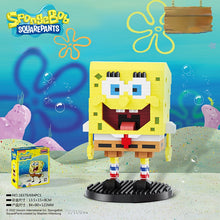 Load image into Gallery viewer, SpongeBob SquarePants Micro particles Block City  Patrick Star Squidward  Charm Kids Toys Birthday Gifts