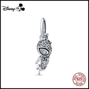 Disney STARWARS Marvel Hero Tinker bell Charms 925 Sterling Silver Original Charms Fit For Pandora Bracelet DIY Jewelry Making