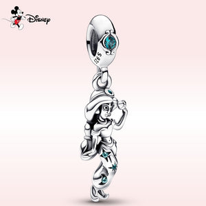 Donald Duck Mickey Mouse 925 Sterling Silver Disney Hot Air Balloon Charms Fit For Pandora Bracelet Bangle DIY Jewelry Making