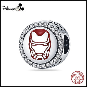 Disney STARWARS Marvel Hero Tinker bell Charms 925 Sterling Silver Original Charms Fit For Pandora Bracelet DIY Jewelry Making