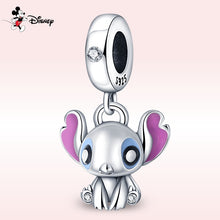 Load image into Gallery viewer, Donald Duck Mickey Mouse 925 Sterling Silver Disney Hot Air Balloon Charms Fit For Pandora Bracelet Bangle DIY Jewelry Making