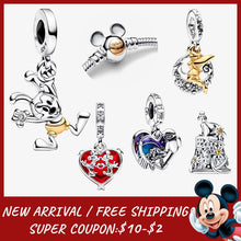 Load image into Gallery viewer, Disney Star Wars 925 Sterling Silver  Fits Pandora Bracelet Bangle DIY Women Jewelry charms pandora